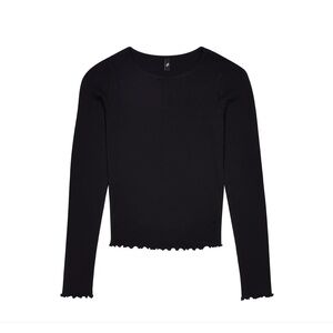 Cou Cou intimates the frilly long sleeve black